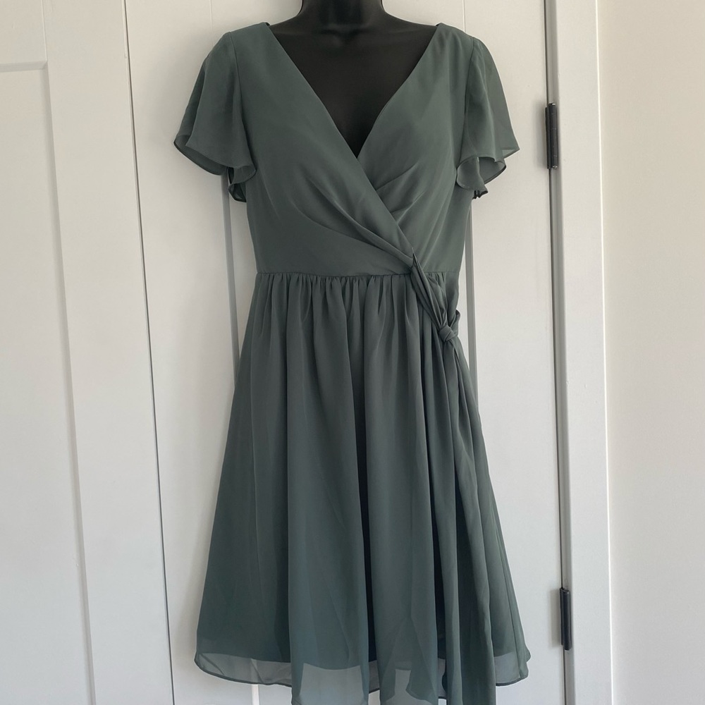 NWT Revelry Beautiful Eucalyptus Cocktail Dress
